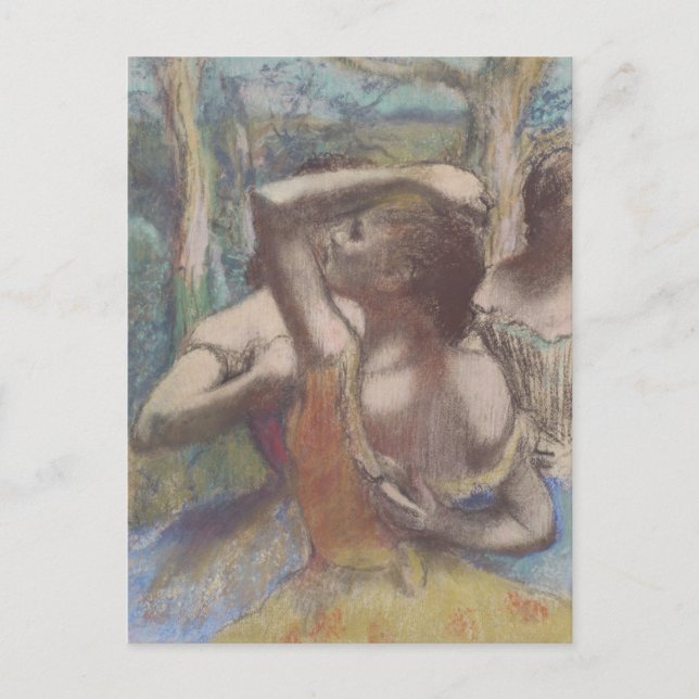 Carte Postale Danseurs Edgar Degas (Devant)