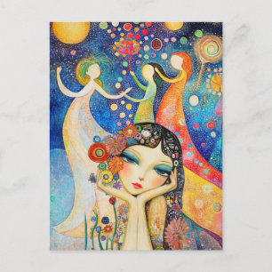 Carte Postale Danseurs Et Rêves