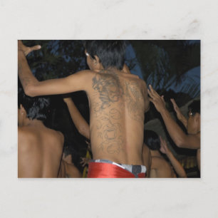 Carte Postale Danseurs indonésiens
