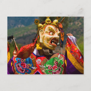 Carte Postale Danseuse du festival aisan