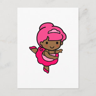 Carte Postale Danseuse fille