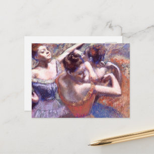 Carte Postale Danseuses 1899 Edgar Degas 