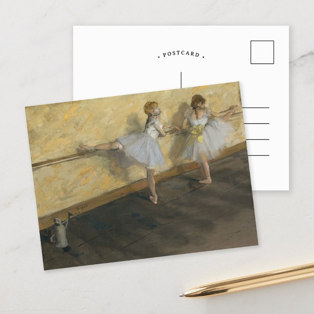 Carte Postale Danseuses s'exerçant au barreau | Edgar Degas (Créateur téléchargé)