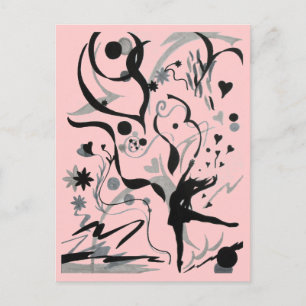 Carte Postale Dansez fou !