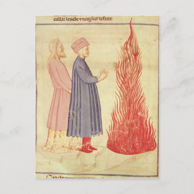 Carte Postale Dante et Virgile reconnaissent Ulysees (Devant)