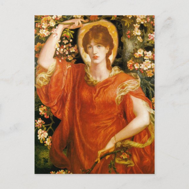 Carte Postale Dante Gabriel Rossetti Art (Devant)