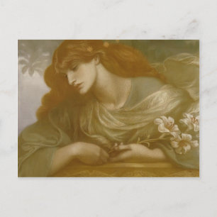Carte Postale Dante Gabriel Rossetti : L'étude du bienheureux Da