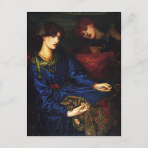 Carte Postale Dante Gabriel Rossetti - Mariana