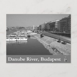 Carte Postale Danube, Budapest, Hongrie