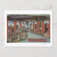 Danville, Virginie - Scènes de grandes lettres