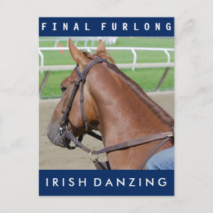 Carte Postale Danzing irlandais - piste d'entraînement de l'Okla