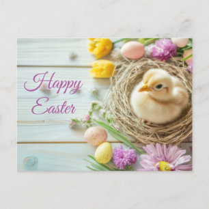 Carte postale d'Aquarell Oster avec oeufs de Pâque
