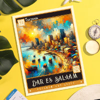Dar es Salaam, Tanzanie | Peinture Vintage