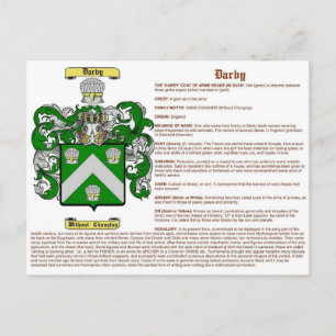 Carte Postale Darby (signifiant)