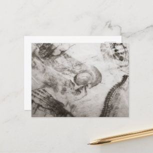 Carte Postale Dark Academia anatomie