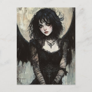 Carte Postale Dark Angel Fantasy Belle