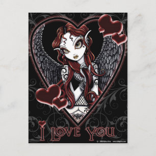 Carte postale Dark Angel Valentine