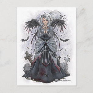 Carte postale Dark Priestess Angel
