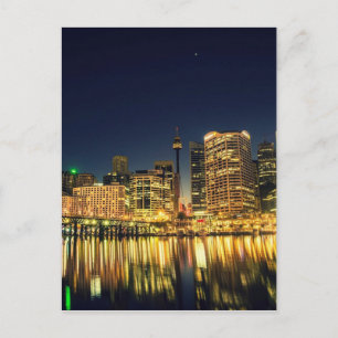 Carte Postale Darling Harbour Sydney Australia City Skyline