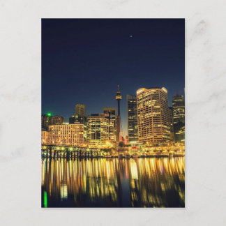 Carte Postale Darling Harbour Sydney Australia City Skyline
