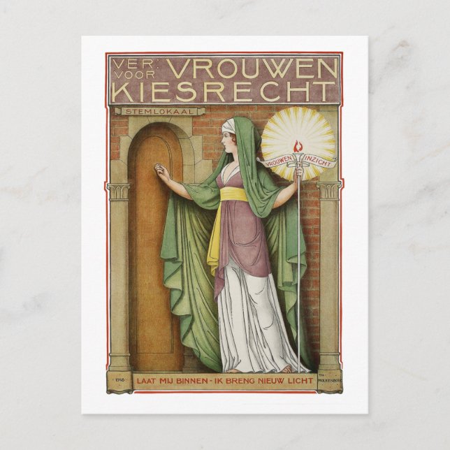 Carte postale d'art vintage : Theo Molkenboer (Devant)