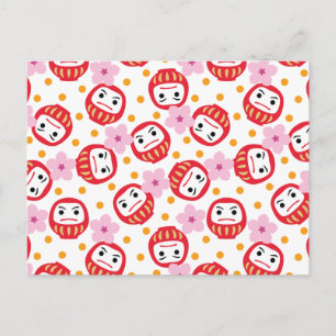 Carte Postale Daruma