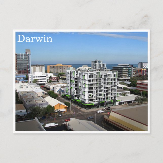 Carte Postale darwin central (Devant)
