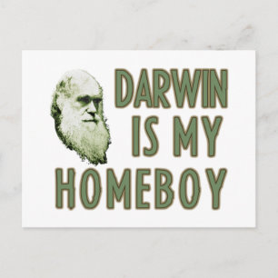 Carte Postale Darwin est mon garçon