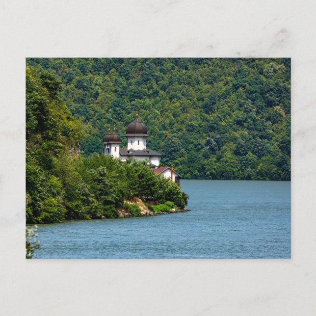 Carte Postale Das Mraconia Kloster an der Donau à Rumänien (Devant)