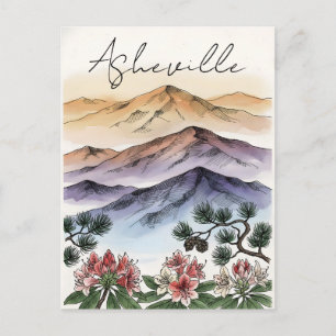 Carte postale d'Asheville