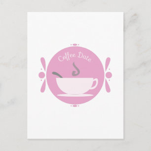 Carte Postale Date du café