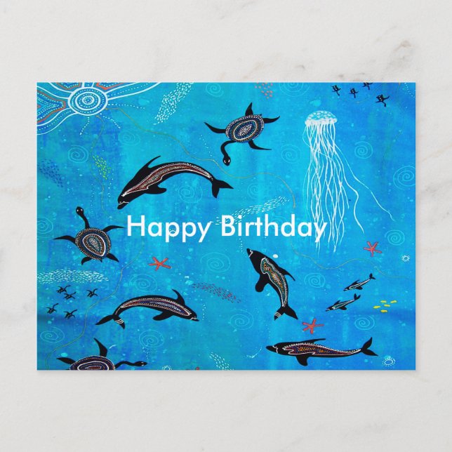 Carte Postale Dauphin Dream (Devant)