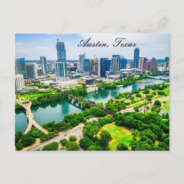 CARTE POSTALE D'AUSTIN (Devant)