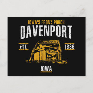 Carte Postale Davenport
