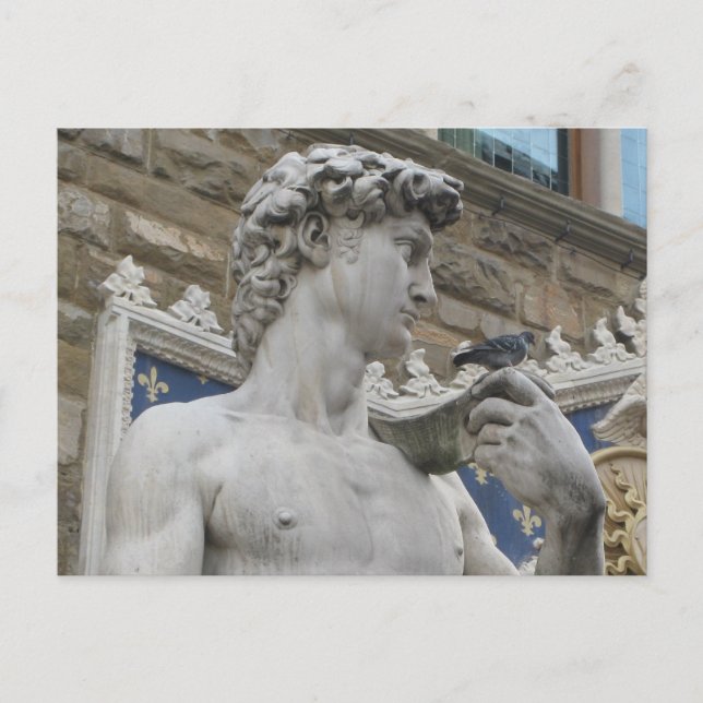 Carte Postale David de Michel-Ange, Florence Italie (Devant)