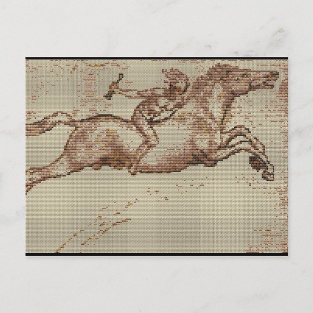 CARTE POSTALE DAVINCI RIDER II (Devant)