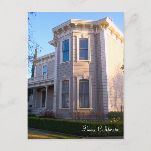 Carte Postale Davis, Californie (Devant)