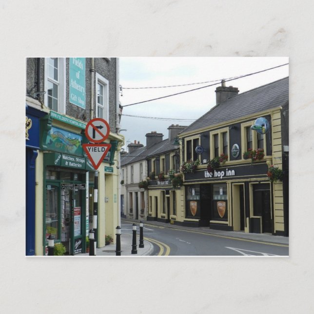 Carte Postale Davis street, Athenry, Irlande (Devant)