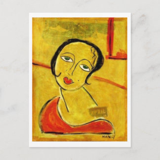 Carte postale d'avril