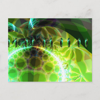 Carte Postale Dawn of Time - Lime & Gold Emerge