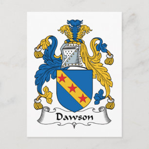 Carte Postale Dawson Family Crest