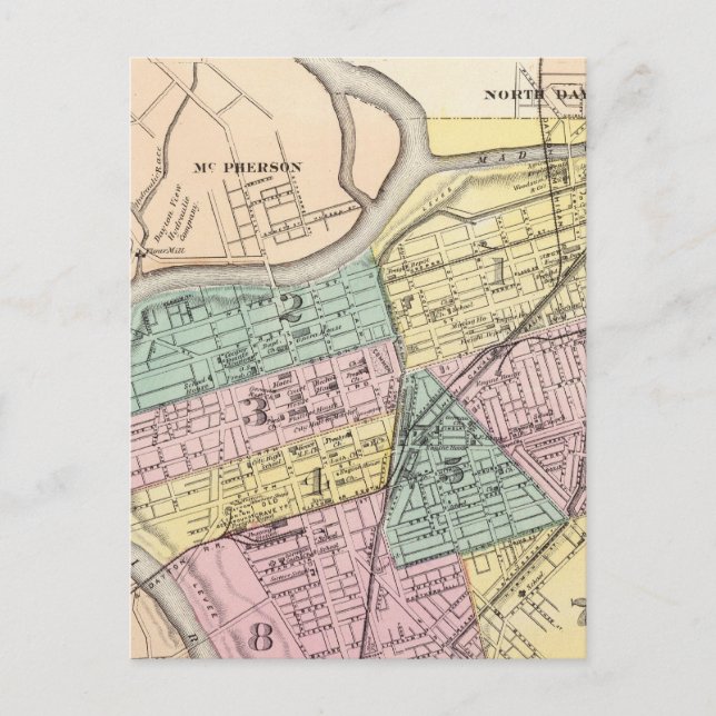 Carte Postale Dayton, Ohio (Devant)