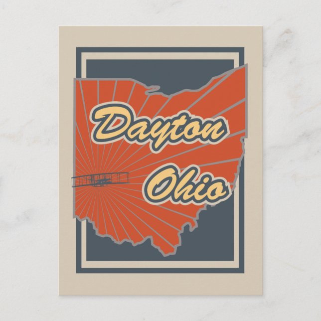 Carte postale Dayton, Ohio - Carte postale Voyage (Devant)