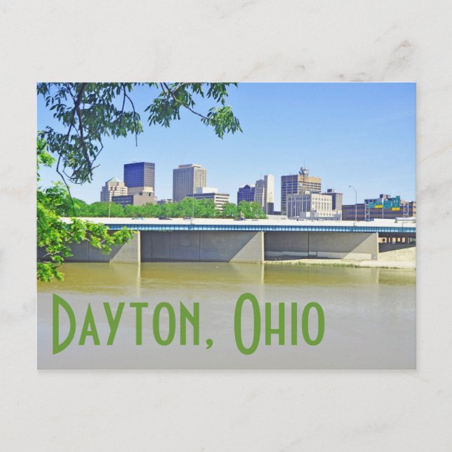 Carte Postale Dayton, Ohio, États-Unis (Devant)