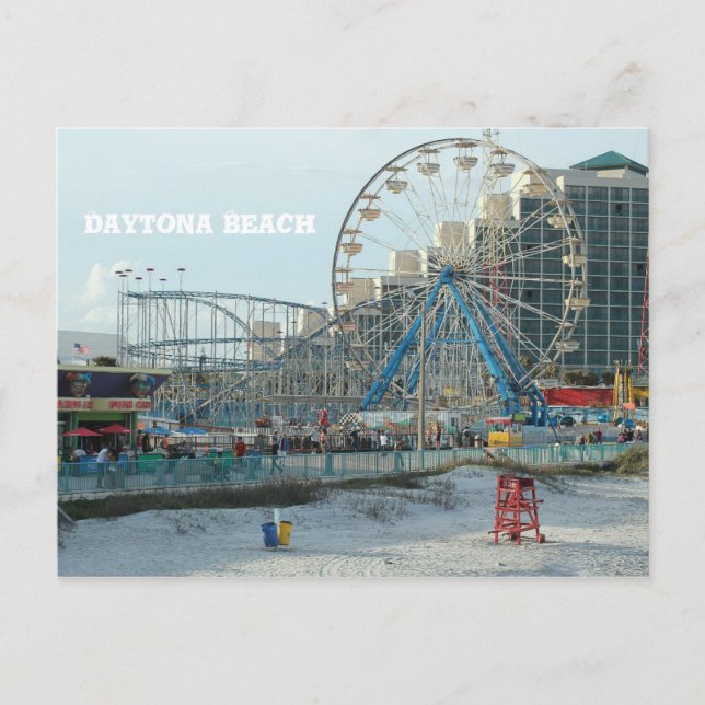 Carte Postale Daytona Beach, Floride (Devant)