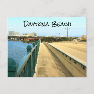 Carte Postale Daytona Beach, rivière Halifax, pont Broadway