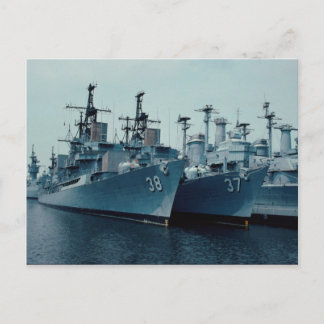 Carte Postale DDG 37 Farragut, DDG 38 Luce, Philadelphie Reserve