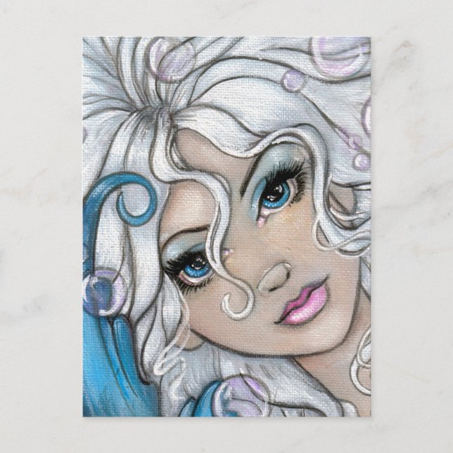 Carte postale de "argent et de saphir" (Devant)