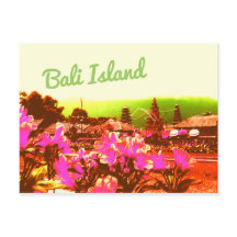 Carte postale de Bali Island