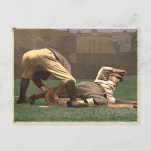 Carte postale de baseball vintage